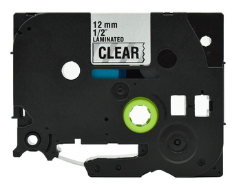 Ersatzband für Brother TZ-131 Schwarz auf Transparent