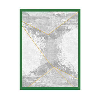 Poster Abstraktion_3 30X40 cm + grüner Rahmen