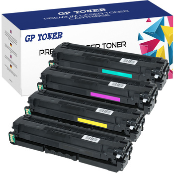 Set mit 4x Ersatz-Tonerkartuschen für Samsung ProXpress 2620DW 2670DW CLT-K505L GP-S505CMYK