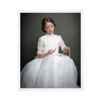 Ihr Foto als Poster + weißer Rahmen 24x30 cm