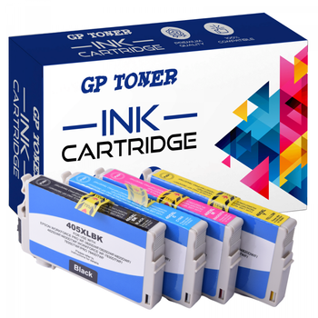 Ersatztintenset für Epson C13T05H14010 C13T05H24010 C13T05H134010 C13T05H44010 Epson WorkForce ECC 7000 Pro WF-3800 Series-GP-E405XL CMYK