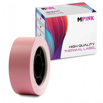 Thermoetikettenpapierband MP-RL-15*4M-CP Kirschblütenrosa