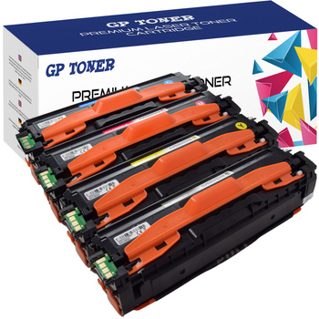 4er-Set Tonerersatz für Samsung CLT-K504S CLT-504S CLP-415 CLX-4195 GP-S504CMYK