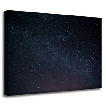 Leinwandgemälde Space Stars Himmel bei Nacht 40x30 cm