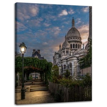 Leinwandgemälde Architektur Basilika Paris 30x40 cm