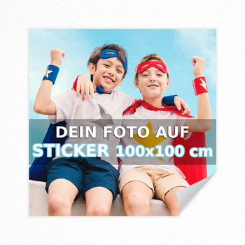 Zauberer-Wandaufkleber 30x30 cm