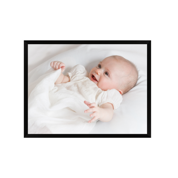 Dein Foto als WIZARD Poster + schwarzer Rahmen 70x50 cm