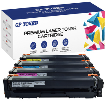 4er-Set Ersatztoner für HP W2210X LaserJet Pro M282nw 255nw GP-H2214X OHNE CHIP