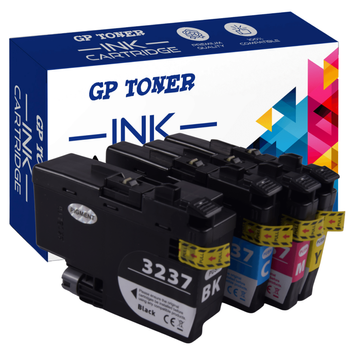 Ersatz 4x Tintenpatrone für Brother LC3237 MFC-J5945dw MFC-J6945dw Set