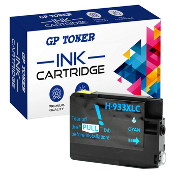 Ersatztinte HP 933XL 6100, 6600, 6700, 7110, 7610 – GP-H933XLC Cyan