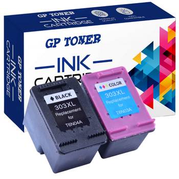 Ersatztinten für HP 303 XL ENVY Photo 6220 6230 7130 7830 – GP-H303XL BK+CMY