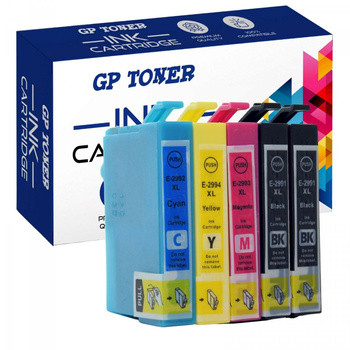 5x Ersatztinte für Epson T2991 T2992 T2993 T2994 Epson Expression Home XP-235 XP-240 Serie XP-245 XP-247 XP-250 Serie GP-E2996CMYKK KIT