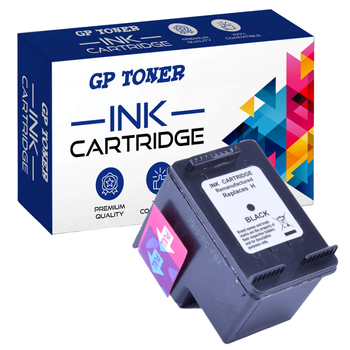 Tinte für HP DeskJet 5575 5645 651XL OfficeJet 202 252 GP-H651XL BK