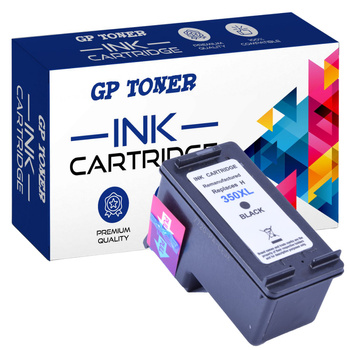 Ersatztinte HP 350XL – D4200 D4300 J5700 C4205 C4400 C5240 – GP-H350XL Schwarz