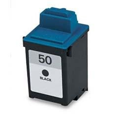Schwarze Ersatztinte für Lexmark P122, Z12, Z22, Z85, Z705, Z715 Drucker (17G0050 Nr. 50)