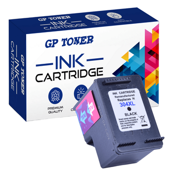 Ersatztinte für HP 304 XL Deskjet 2620 2630 2632 2633 3720 – GP-H304XL Schwarz