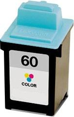 Farbersatztinte für Lexmark Z12, Z22 Drucker (17G0060 Nr. 60)