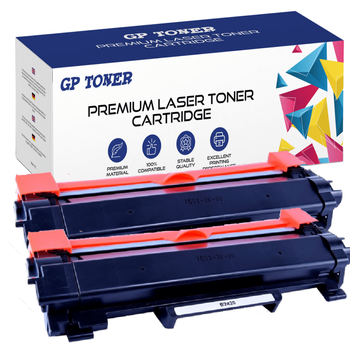2x Tonerkartusche Ersatz für Brother TN-2420 MFC-L2710DW MFC-L2730DW HL-L2310D HL-L2350DW HL-L2375DW - GP-B2420