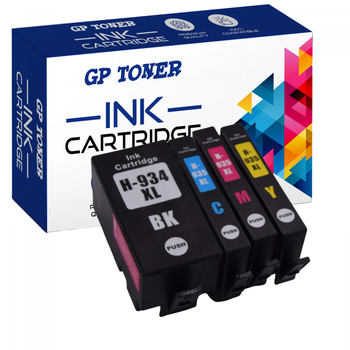 4x Ersatztinte für HP 934XL 935XL OfficeJet Pro 6230 6820 6830 - GP-H935XL CMYK SET