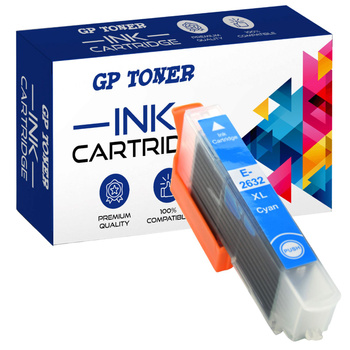 Ersatztinte für Epson XP-600, XP-700, XP-800 – Cyan GP-E2632XL C