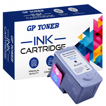 Ersatztinte für Canon PG-40 PIXMA iP1200 iP1300 iP1600 iP1700 MP140 MP150 MP160 MP170 MP180 – GP-C40 Schwarz