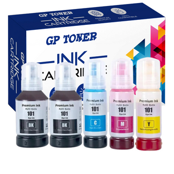 Tinte kompatibel für Epson Ecotank L4150 L6270 L6190 GP-E101CMYKK