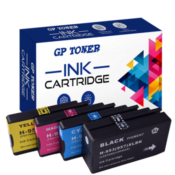 4 Tinten für HP 953XL OfficeJet Pro 7740 8210 8710 8720 8730 – GP-H953XL CMYK-Set