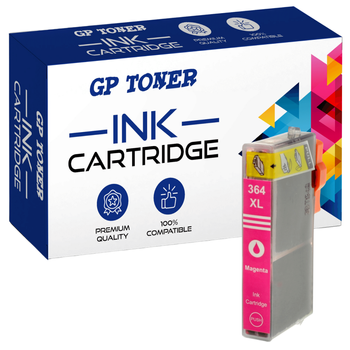 Ersatz-Tintenpatrone HP 364XL C6380 D5460 C5380 C5324 B110A B109N C410B C310A 3070A – GP-H364XLM