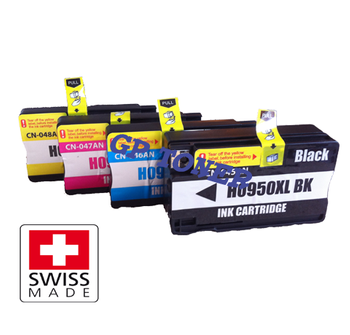 4x Ersatztinte HP 950XL 951XL OfficeJet Pro 251 276 8100 8600 - SET