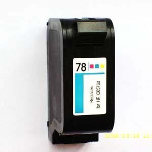 Farbersatztinte für HP Drucker (C6578D Nr. 78)