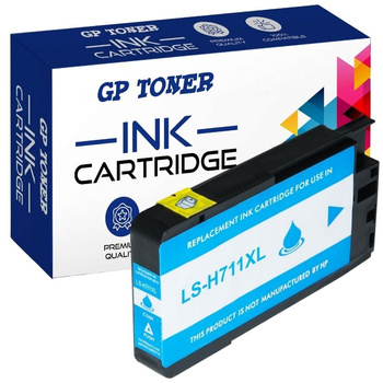 Ersatztinte für HP 711XL DesignJet T120 T150 T520 Cyan