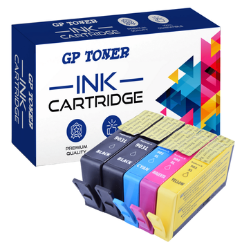 Set mit 5 Ersatztinten für HP OfficeJet Pro 6860 6970 Serie GP-H903XLS CMYKK GP