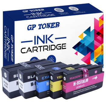 Set mit 5 Kompatibel Druckerpatronen für HP OfficeJet Pro 276dw 8630 8660 GP-H950XL CMYKK