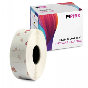 Thermoetiketten-Papierband MP-RL-15*50*150PT-RL Romantische Liebe