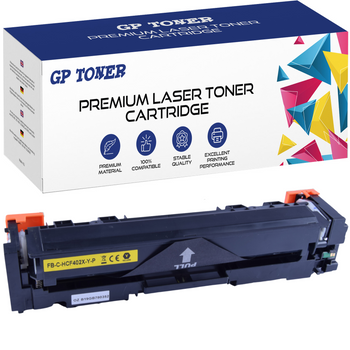 Ersatztoner für HP LaserJet Pro M252dw M270 M274 Serie GP-HCF402X Gelb GP