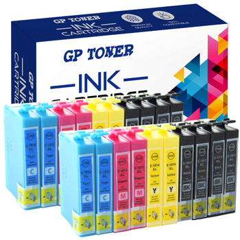 Set mit 20 Kompatibel Druckerpatronen für Epson Expression Home XP 102 202 402 E1816XL CMYKK x4