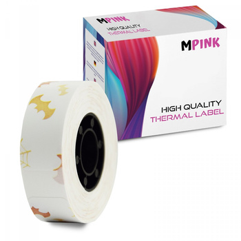 Thermoband-Etikettenpapier MP-RL-15*30*230PT-HB Halloween-Fledermäuse