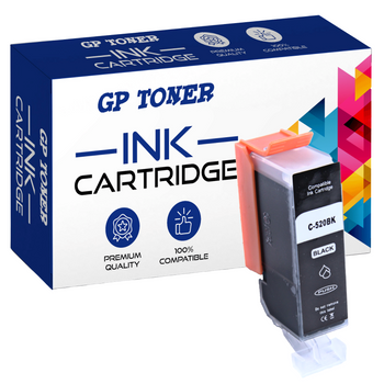 Tinte für Canon C520XL BK GP Pixma IP3600 4600 MX860 MP540 980