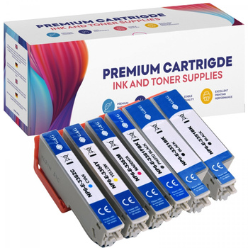 Ersatztinte für Epson T3351 T3361 T3362 T3363 T3364 Epson Expression Premium XP-530 XP-540 XP-630 XP-630 Serie XP-635 GP-E3365XL CMYKK GG