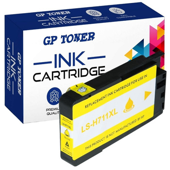 Ersatztinte für HP 711XL DesignJet T120 T150 T520 Gelb