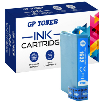 Ersatztinte für Epson WorkForce 2510WF 2650WF 2760DW E1632XL Cyan GP