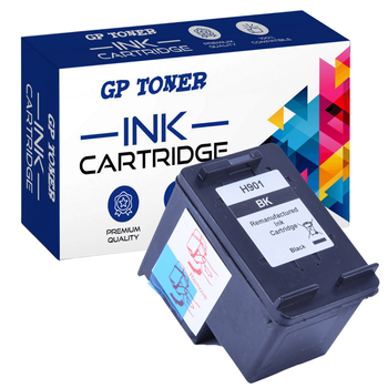 Ersatztinte für HP 901XL J4500, J4540, J4550, J4580, J4600, J4624, J4660, J4680 – GP-H901XLBK Schwarz