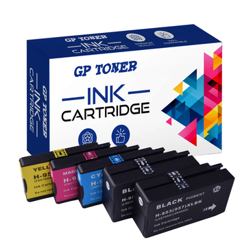 Set mit 5 Kompatibel Druckerpatronen für HP OfficeJet Pro 7730 8218 8720 GP-H953XL CMYKK GP
