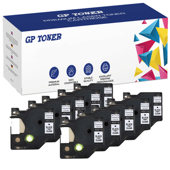 10x Klebeband für Dymo D1 45010 12mm x 7m GP-DY45010 x10