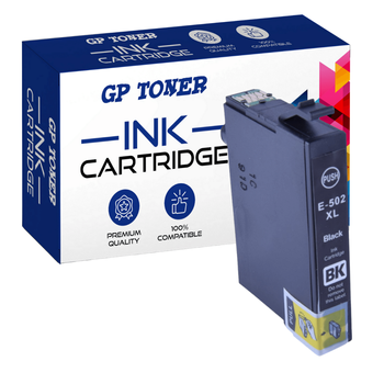 Tinten für EPSON 502XL XP-5100 WF-2800 WF-2860 – GP-E502XL BK Schwarz