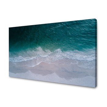 Leinwandgemälde Natur Meer Ozean Wellen Strand 90x60