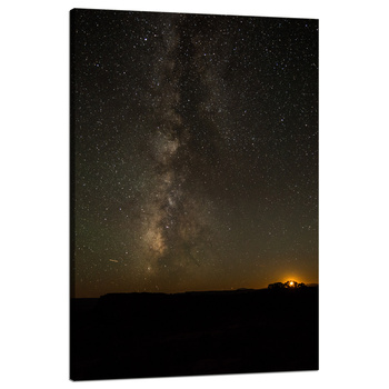 Leinwandgemälde Weltraum Sterne Galaxie 80x120