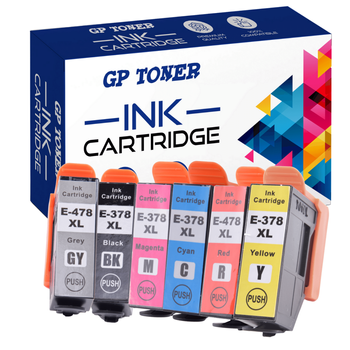 Tinten für Epson 378XL 478XL XP-15000 GP-E3/478XL CMYKRG-6