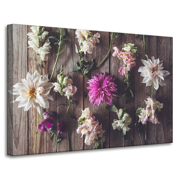 Leinwandgemälde Blumen Natur Pflanzen Maiglöckchen 90x60