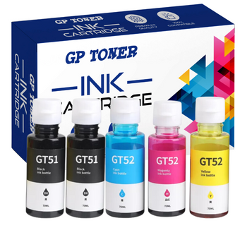 Set mit 5x Tinte für HP Deskjet 5800 Serie 5810 5820 GP-H52CMYKK